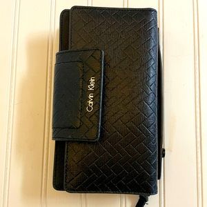 Calvin Klein black clutch